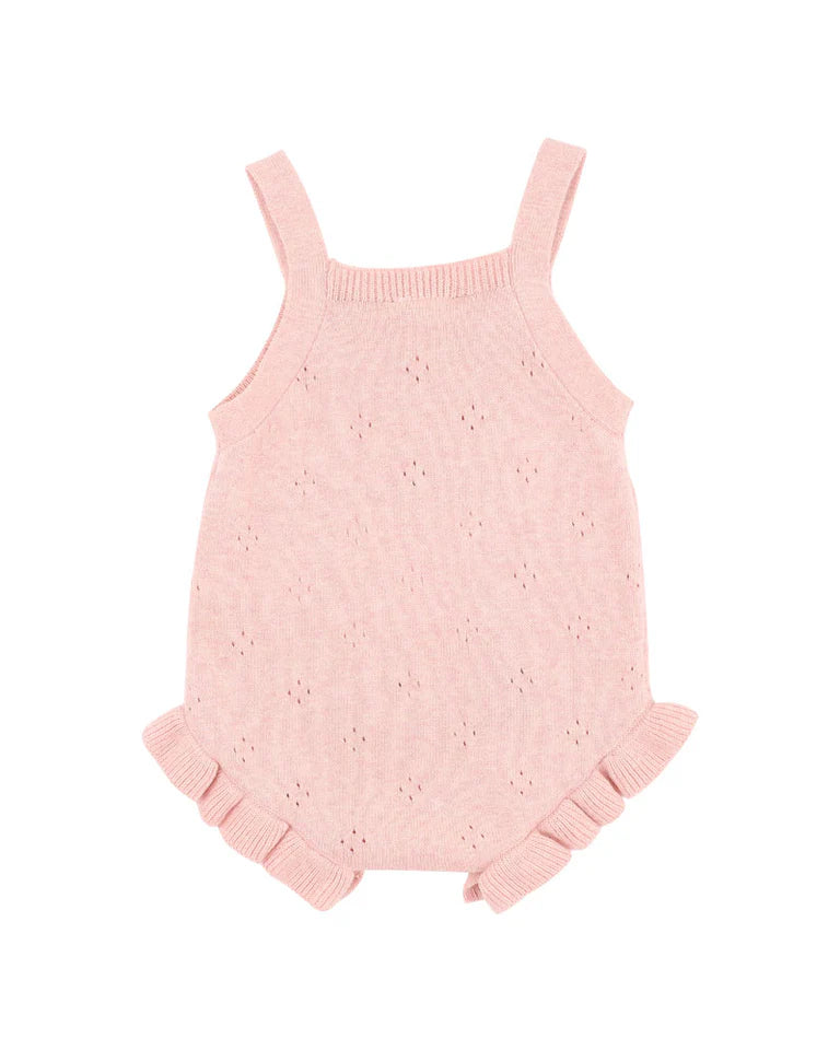 Bébé Anya Knitted Bodysuit Dusky Pink