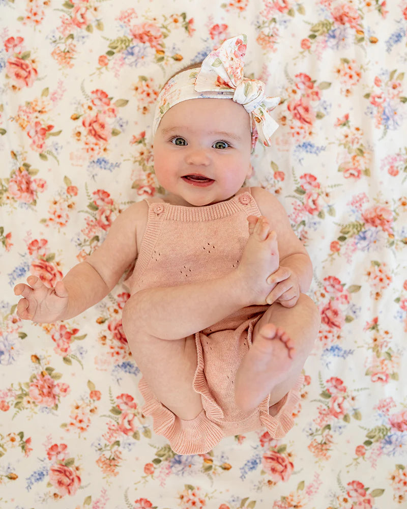 Bébé Anya Knitted Bodysuit Dusky Pink