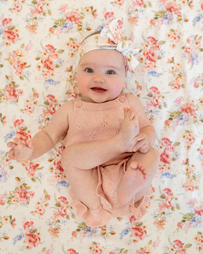 Bébé Anya Knitted Bodysuit Dusky Pink