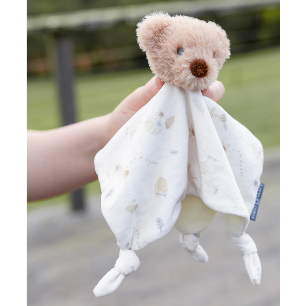Little Linen Comforter Nectar Bear
