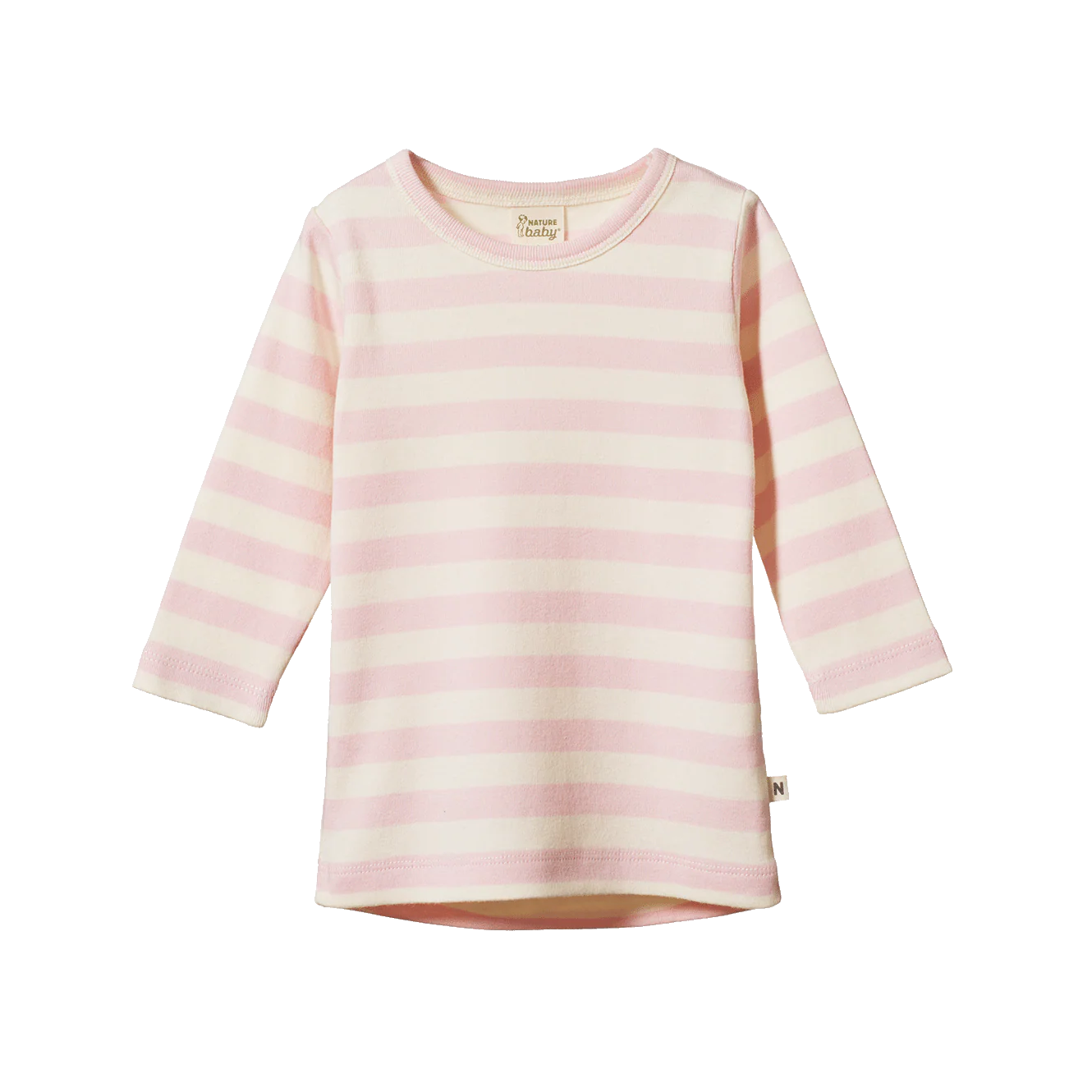 Nature Baby Long Sleeve Cloud Tee Cotton Candy