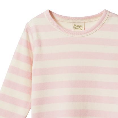 Nature Baby Long Sleeve Cloud Tee Cotton Candy