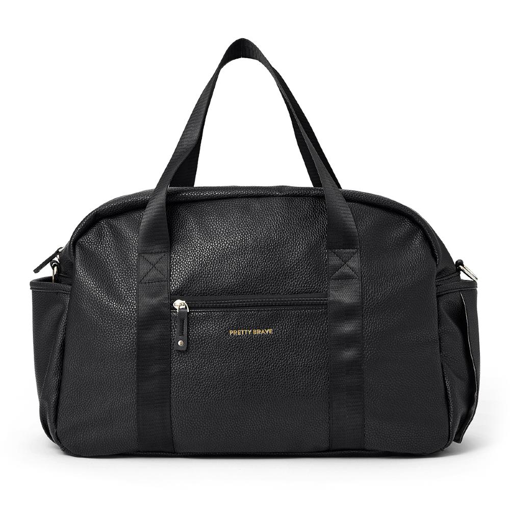 Pretty Brave Stella Baby Bag Black Pebble
