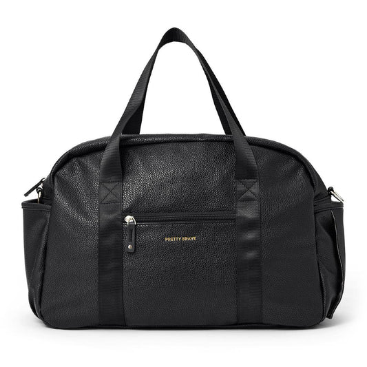 Pretty Brave Stella Baby Bag Black Pebble