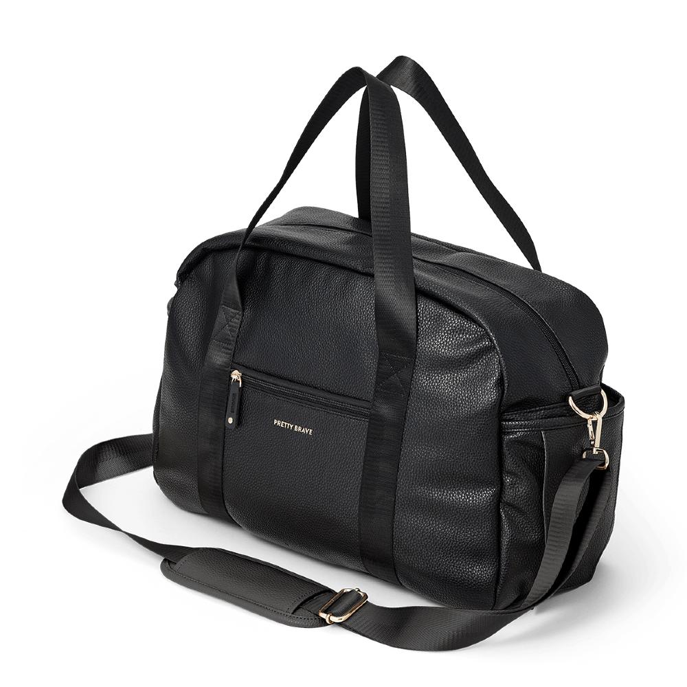 Pretty Brave Stella Baby Bag Black Pebble
