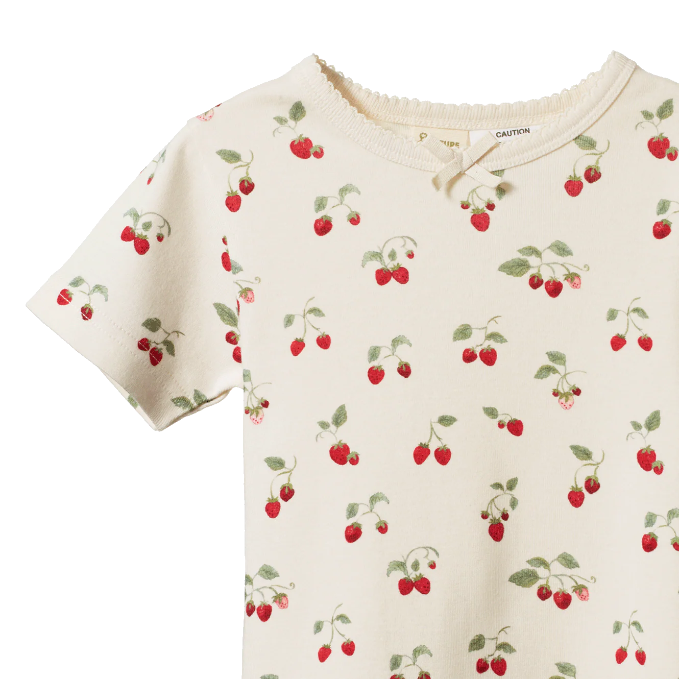 Nature Baby Shortie Pyjama Set Strawberry Blush