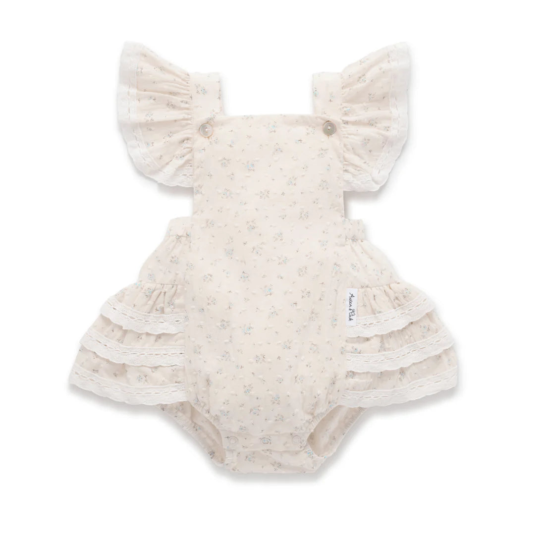 Aster and Oak Sofia Floral Playsuit