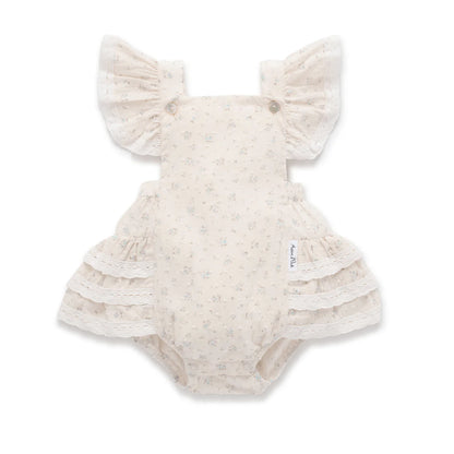 Aster and Oak Sofia Floral Playsuit