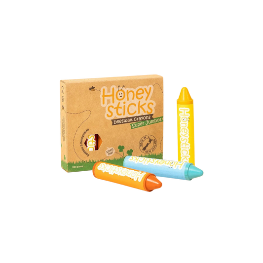 Honey Sticks Super Jumbo Crayons 6pk