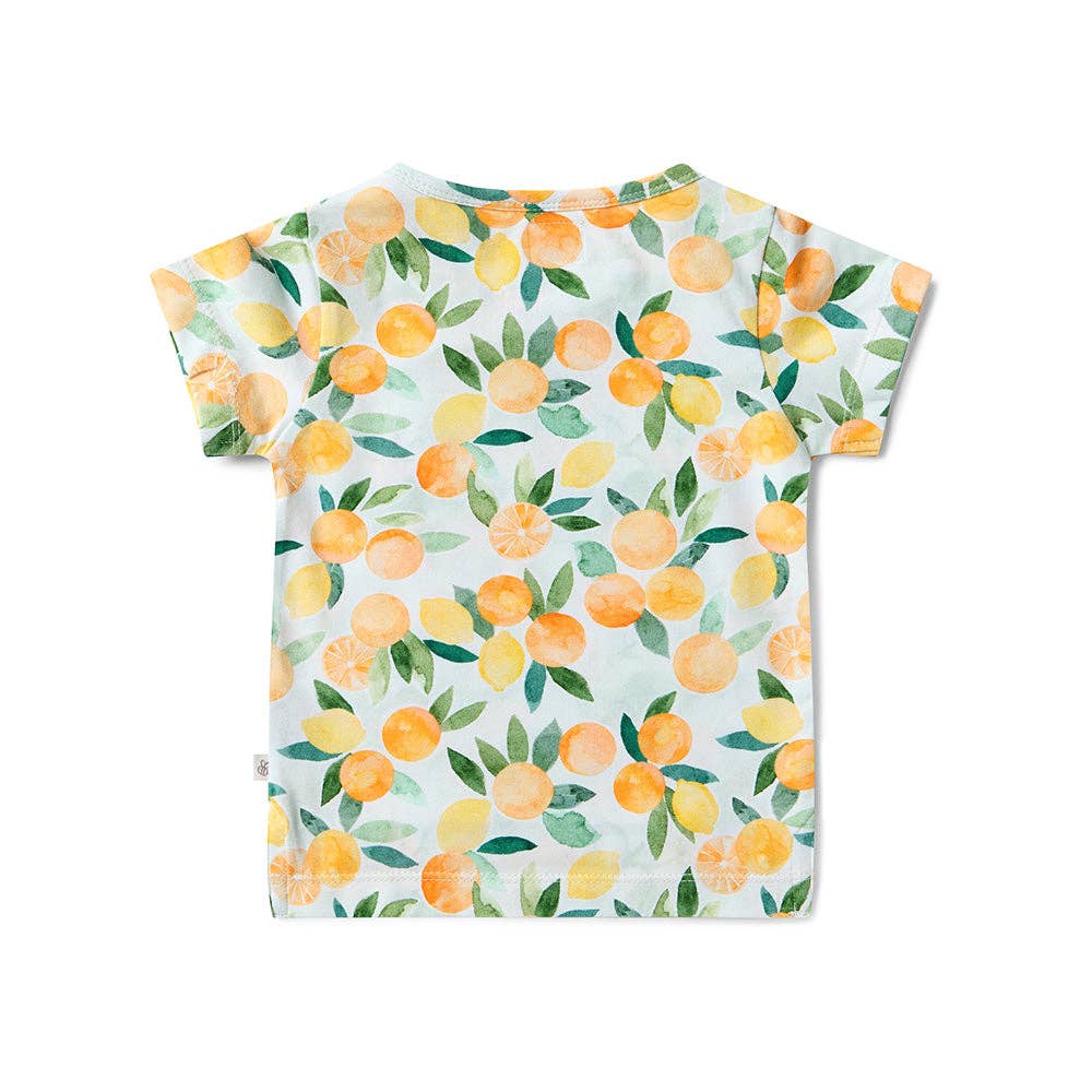 Snuggle Hunny Citrus Squeeze Organic T-Shirt