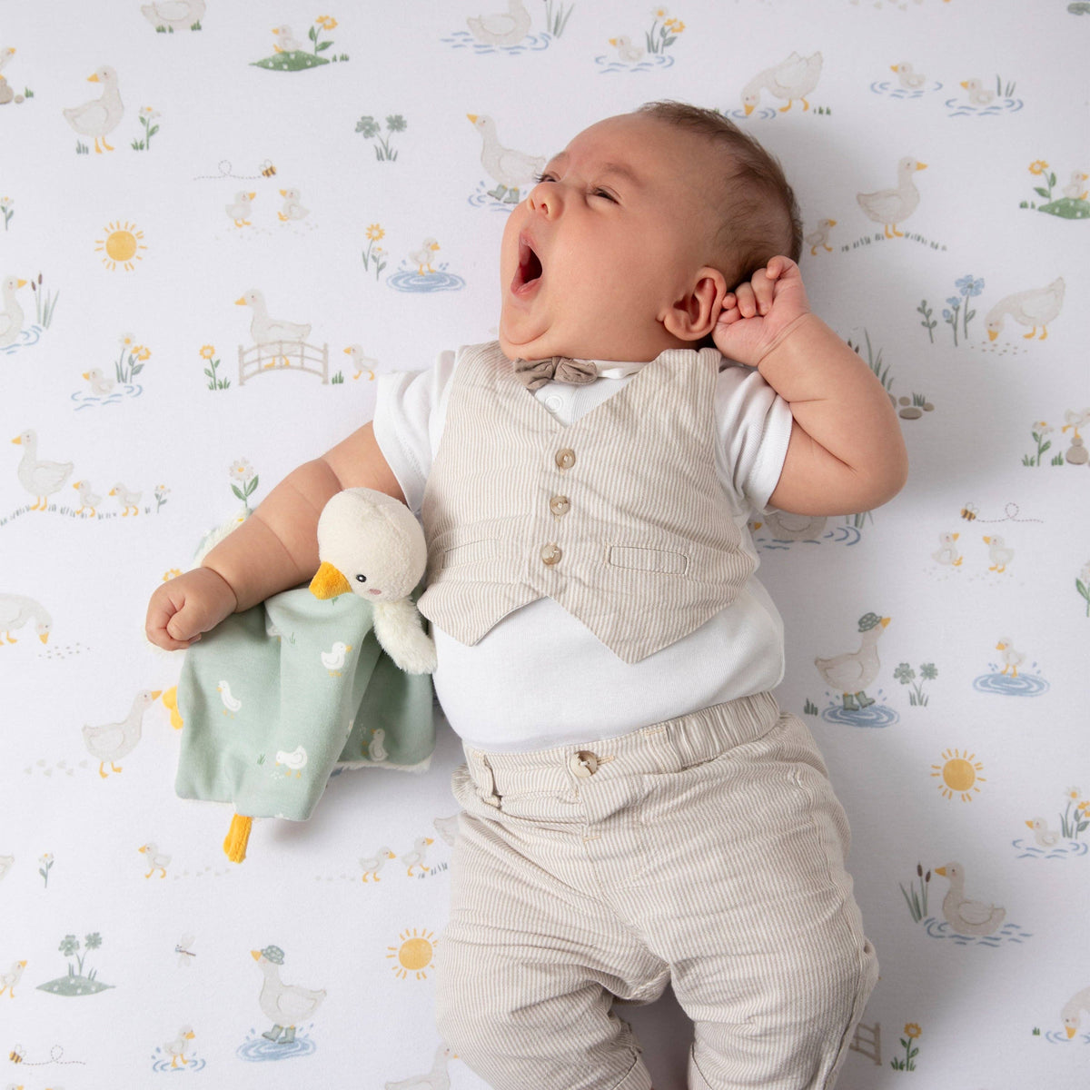 Living Textiles Security Blanket Goosey Goosey