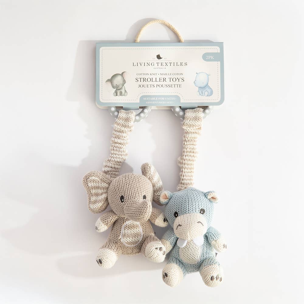 Living Textiles Stroller Toys 2pk