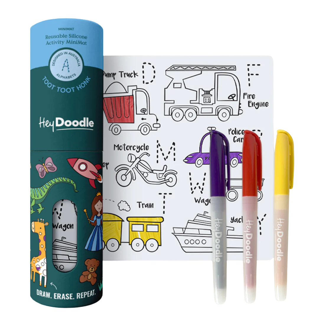 Hey Doodle Reusable Silicone Activity MiniMat
