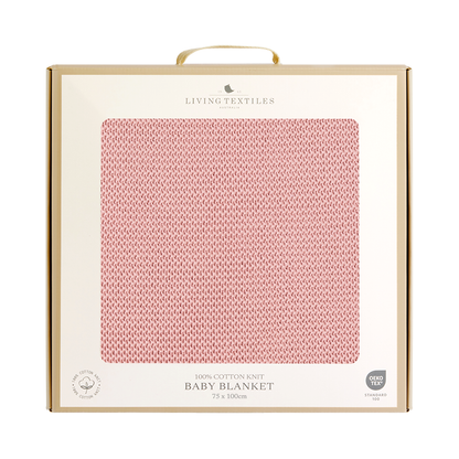 Living Textiles Knitted Pram Blanket