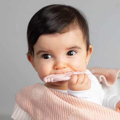 Living Textiles Silicone Teether 2pk