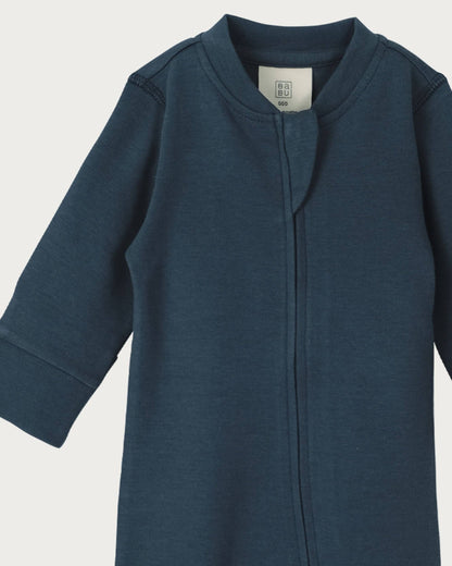 Babu Footless Onesie Zipsuit Denim