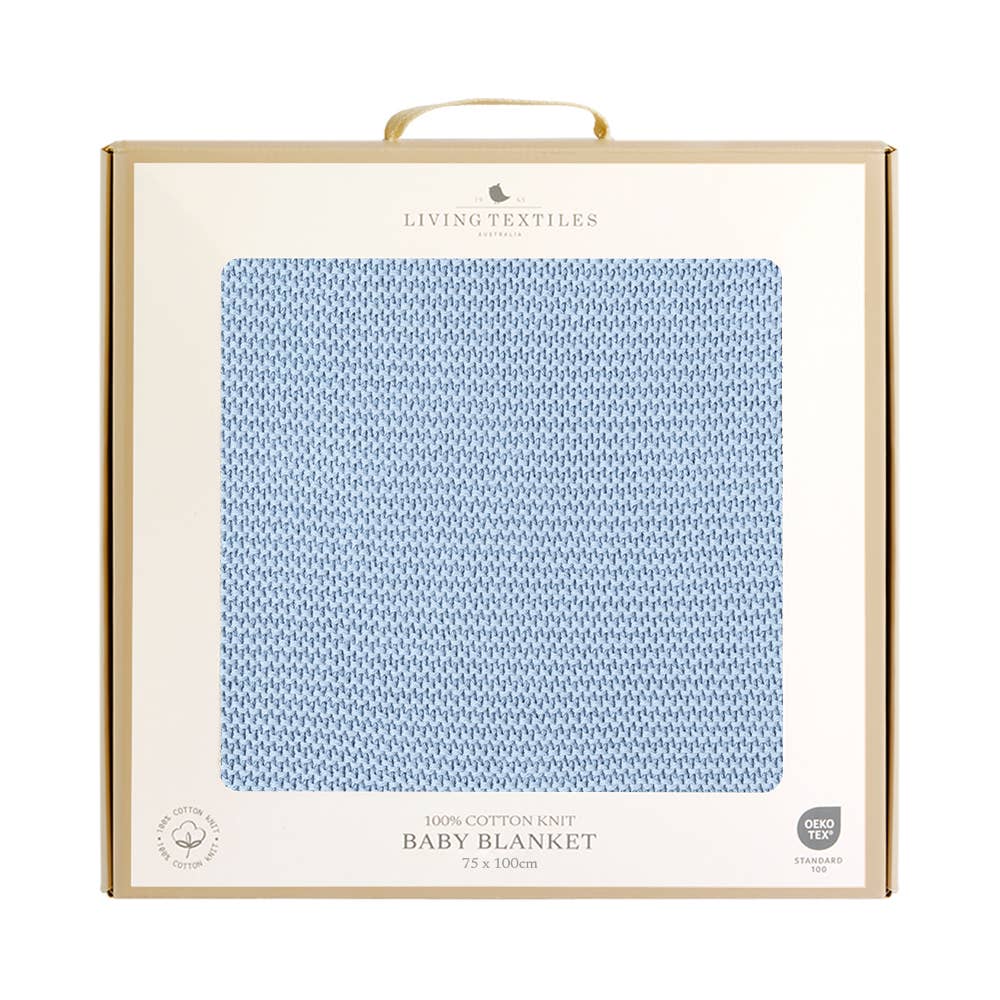 Living Textiles Knitted Pram Blanket