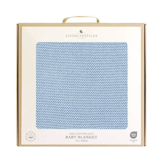 Living Textiles Knitted Pram Blanket