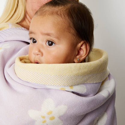 Living Textiles Knitted Pram Blanket