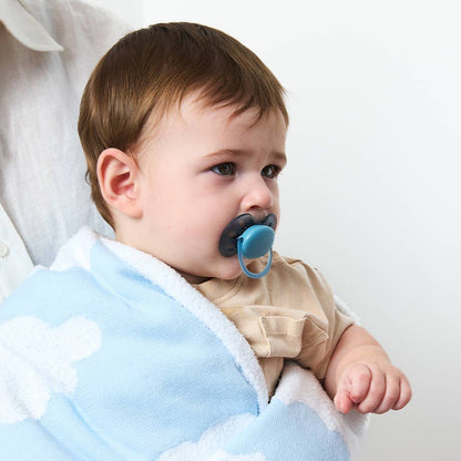 Living Textiles Knitted Pram Blanket