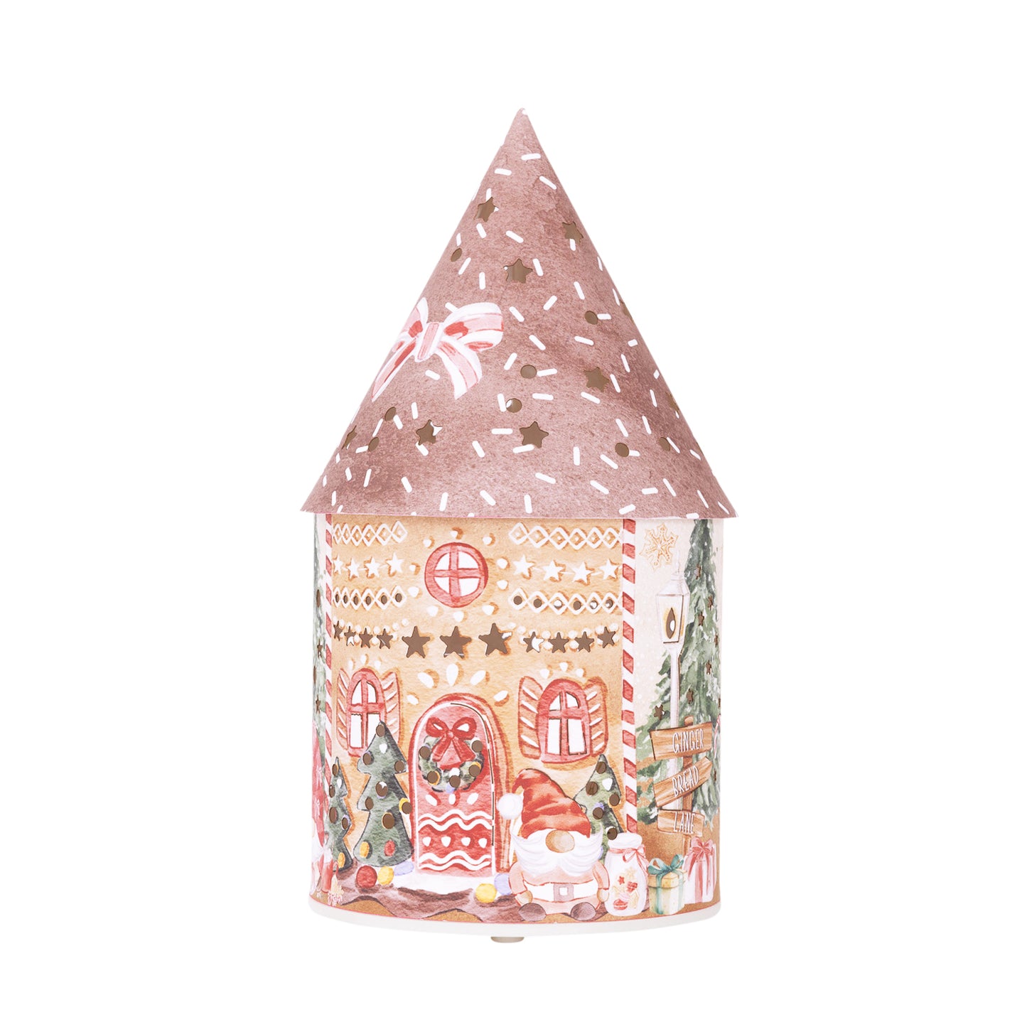 Christmas Light Up Gingerbread House