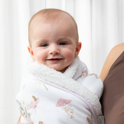 Living Textiles Jersey Sherpa Blanket
