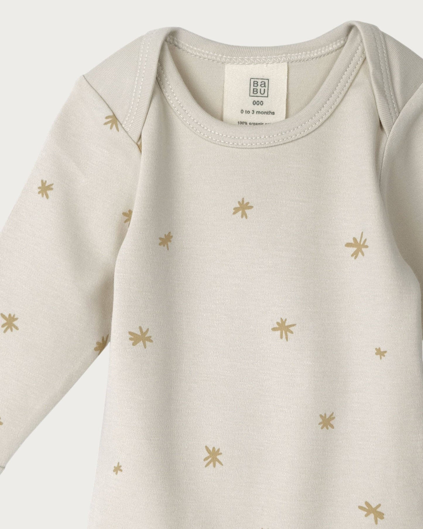 Babu Long Sleeve Bodysuit Marigold Star