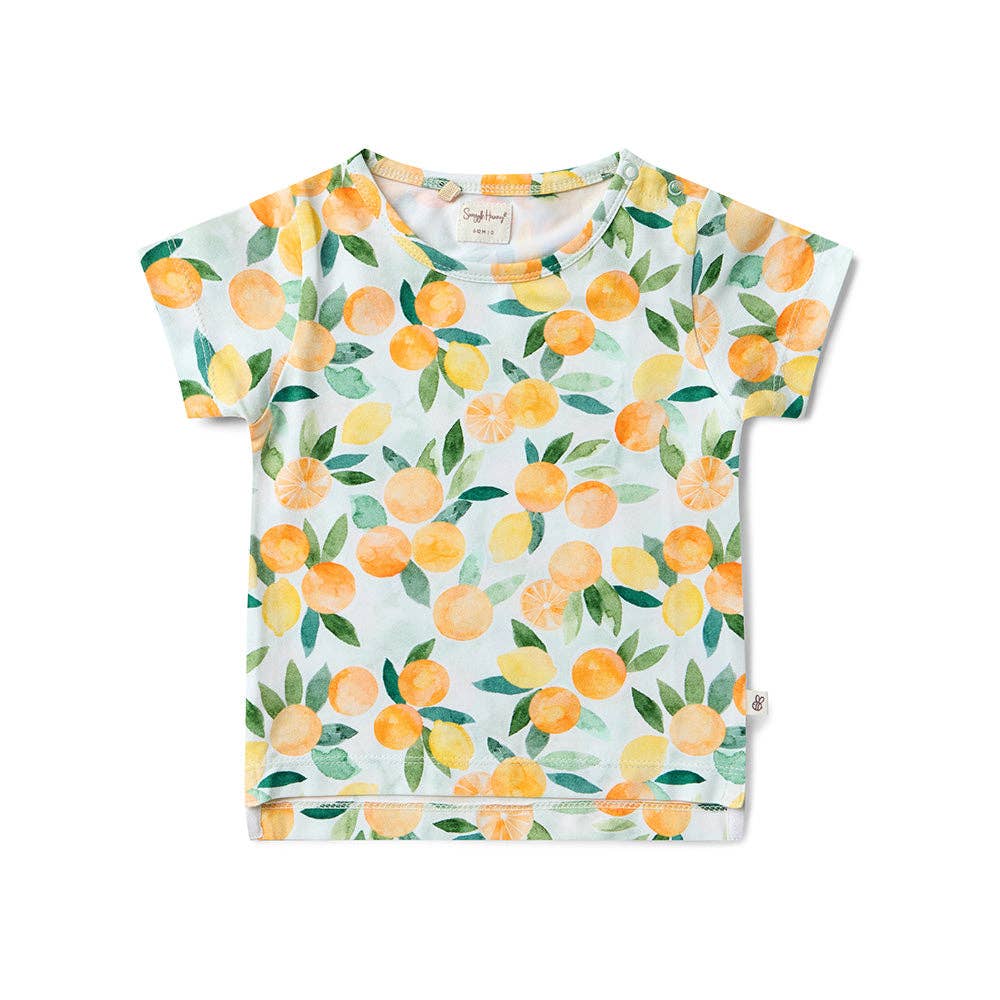 Snuggle Hunny Citrus Squeeze Organic T-Shirt