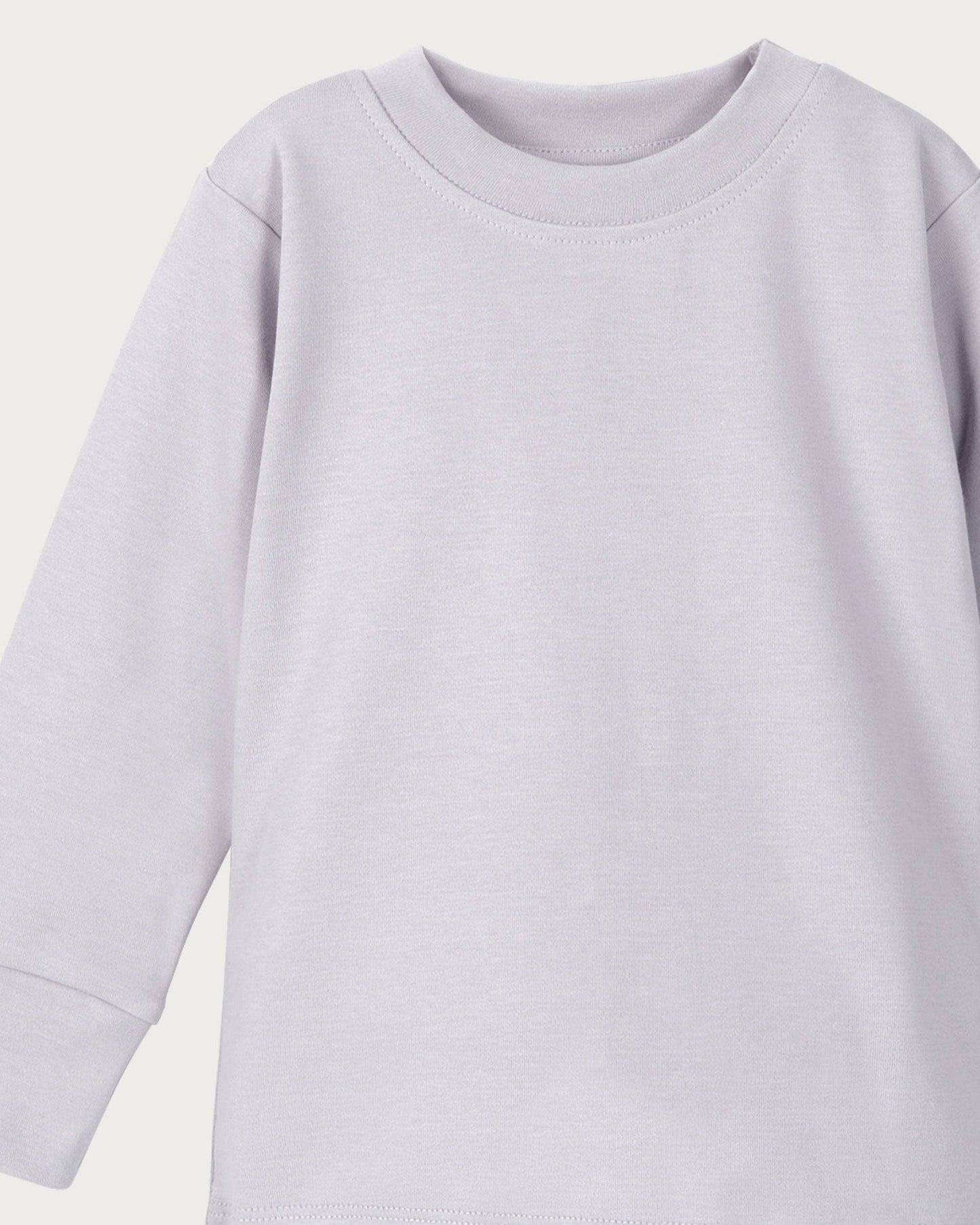 Babu Long Sleeve PJ Set Lavender