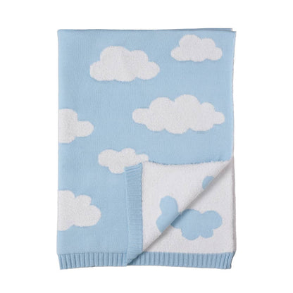 Living Textiles Knitted Pram Blanket