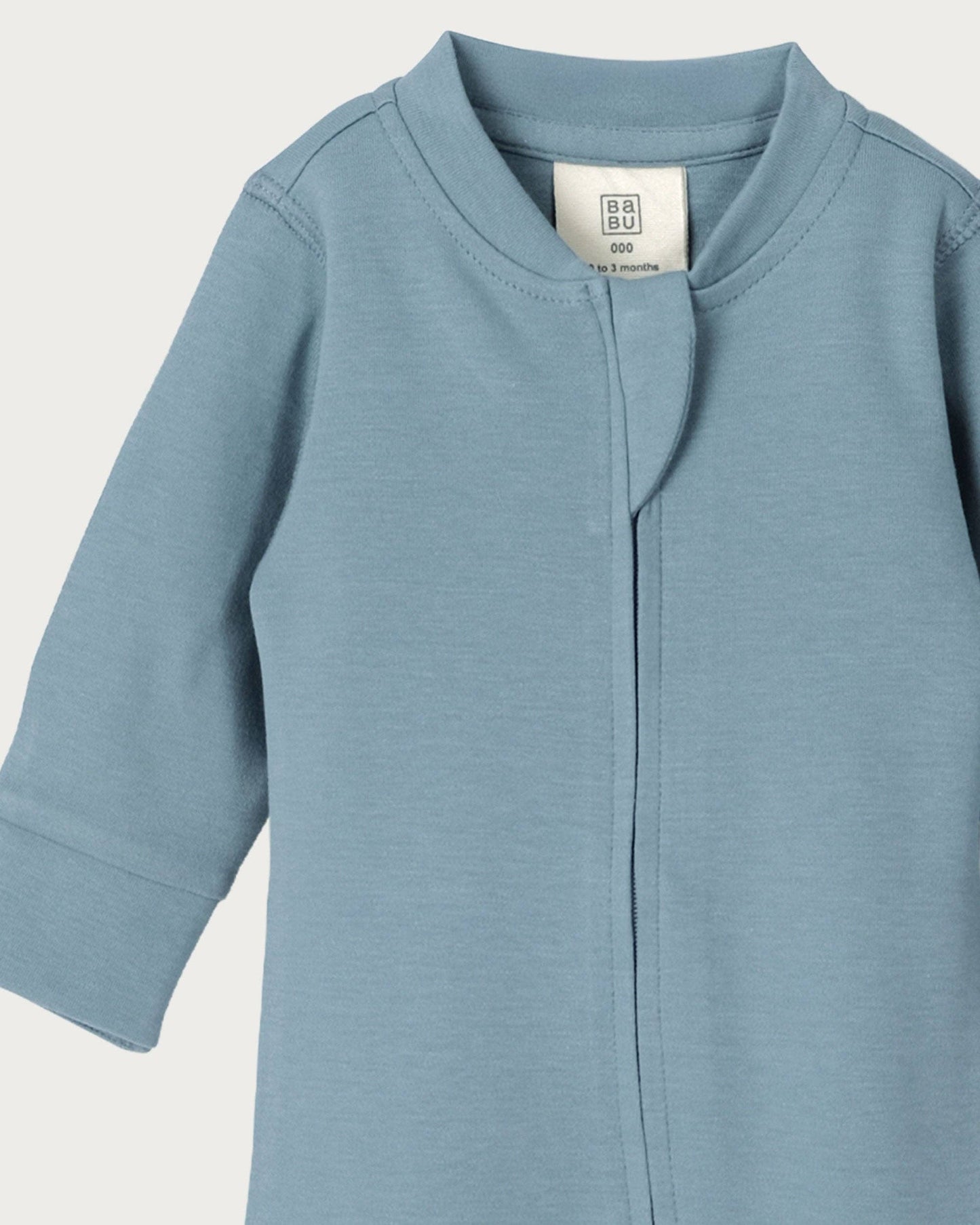 Babu Footless Onesie Zipsuit River