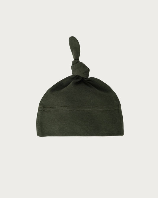 Babu Knotted Beanie Moss