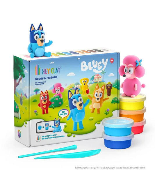 Hey Clay Bluey & Friends Series Collection