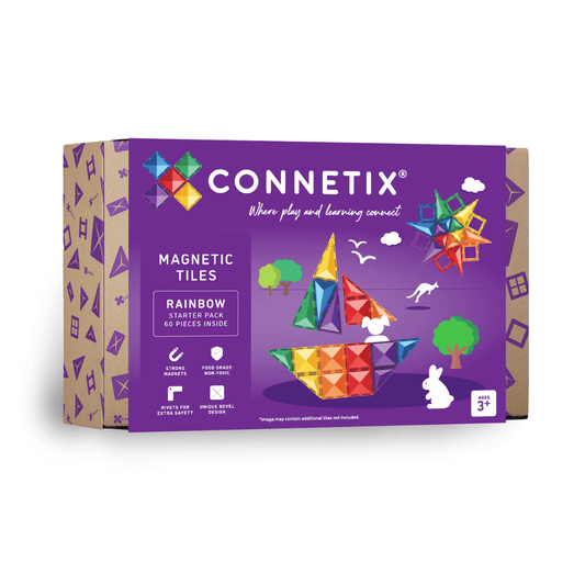 Connetix Rainbow Starter Pack 60 Piece