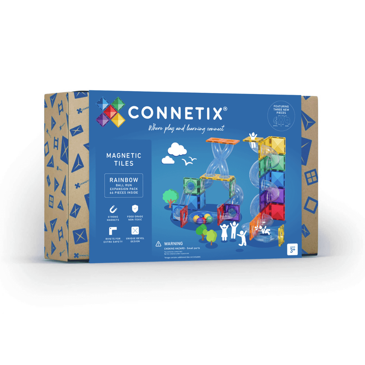 Connetix Ball Run Expansion 66 Piece