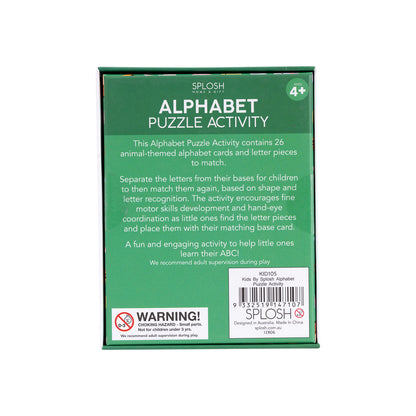 Splosh Alphabet Puzzle Activity