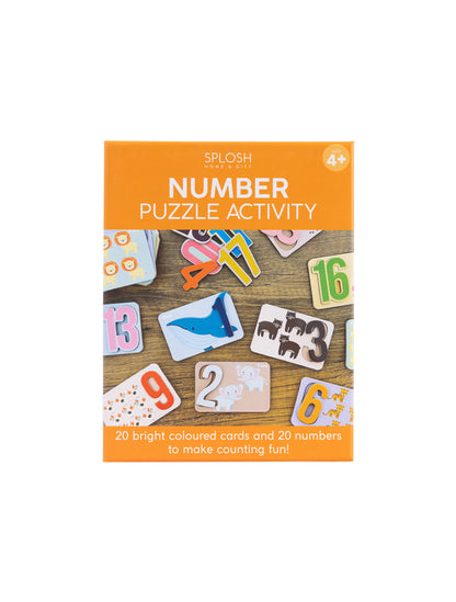 Splosh Number Puzzle Activity