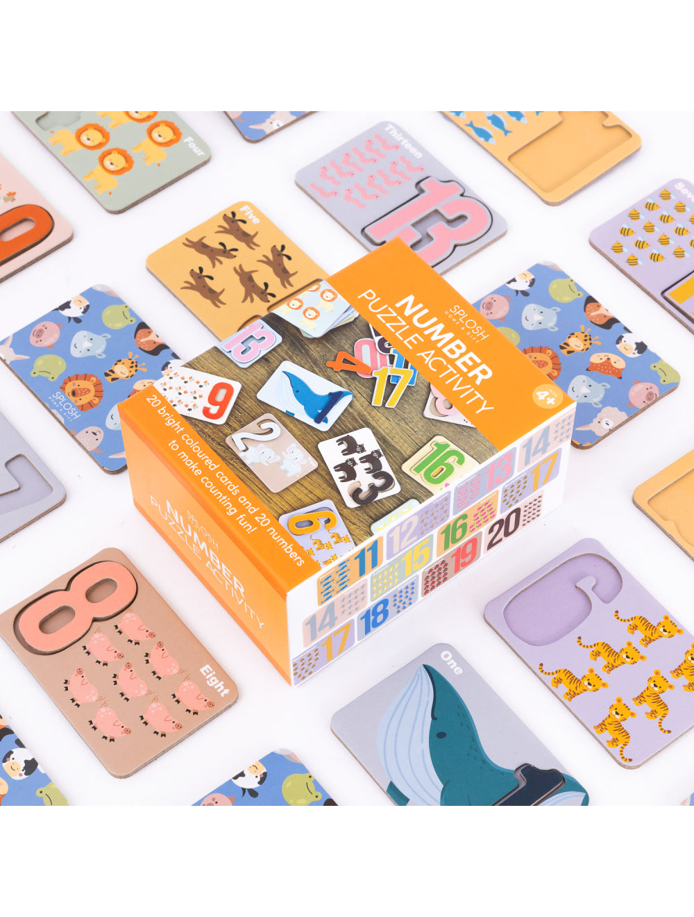 Splosh Number Puzzle Activity