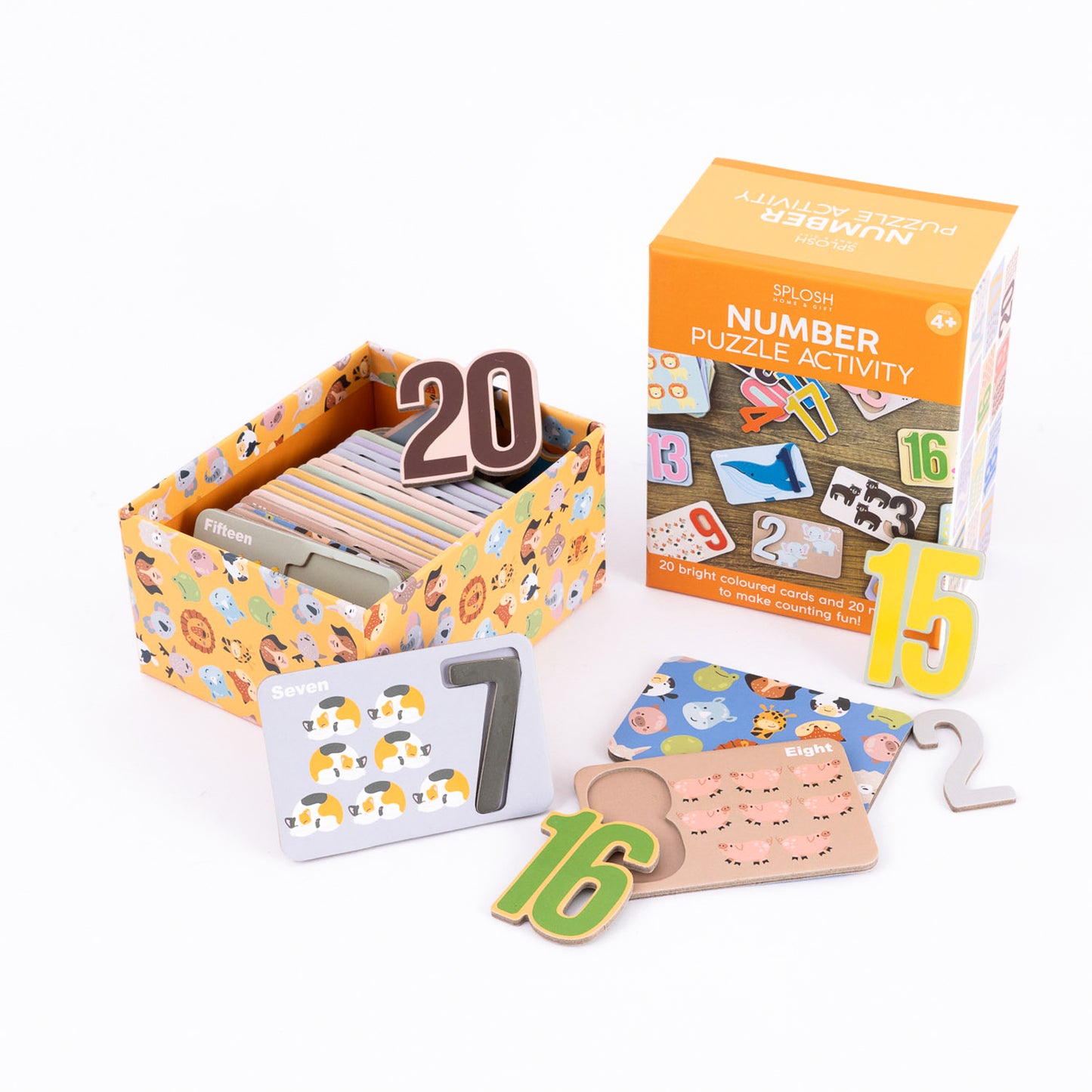 Splosh Number Puzzle Activity