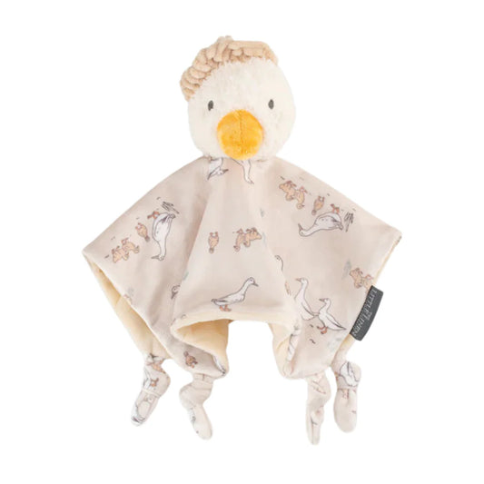 Little Linen Comforter Fuzzy Duck