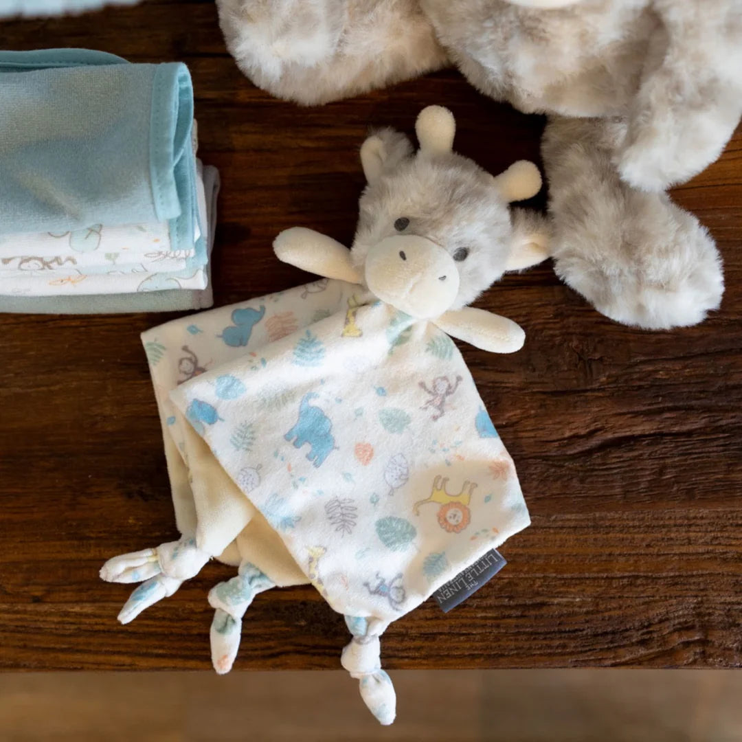 Little Linen Comforter Savanna Giraffe