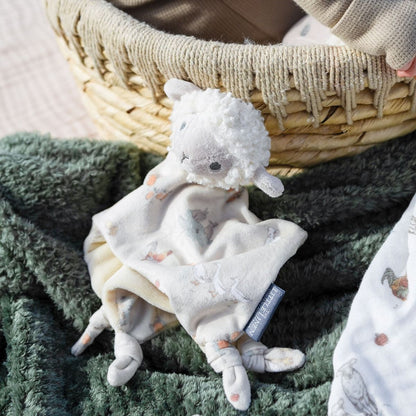 Little Linen Comforter Farmyard Lamb