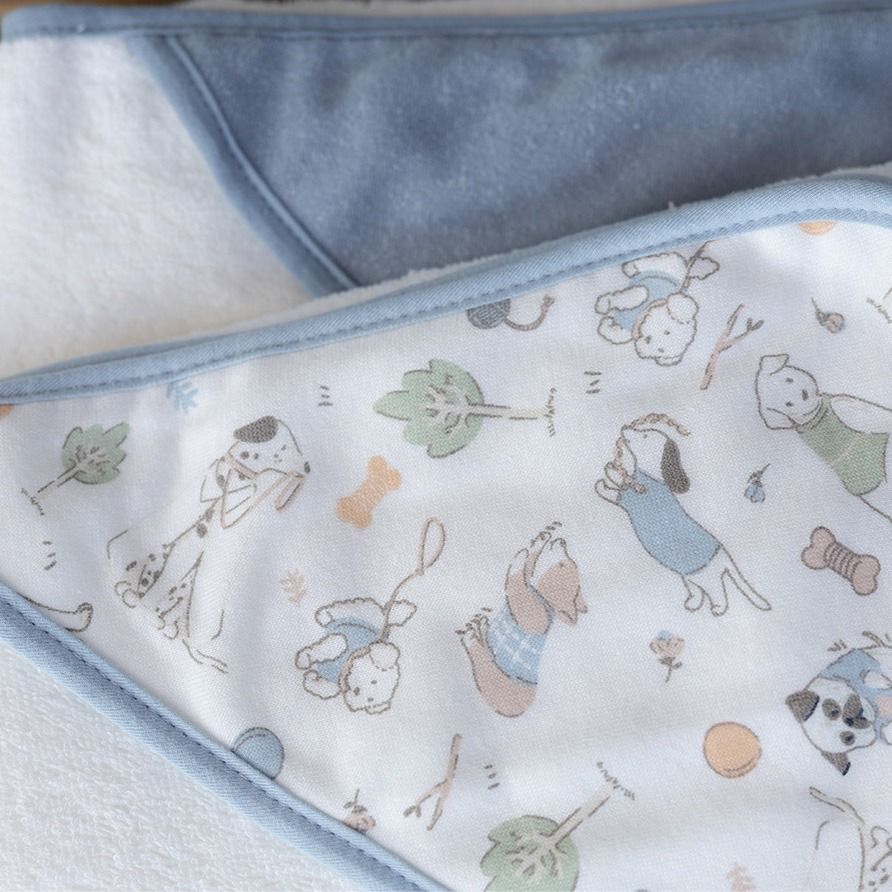 Little Linen Hooded Towels 2pk