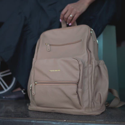 Pretty Brave Chloe Backpack Stone