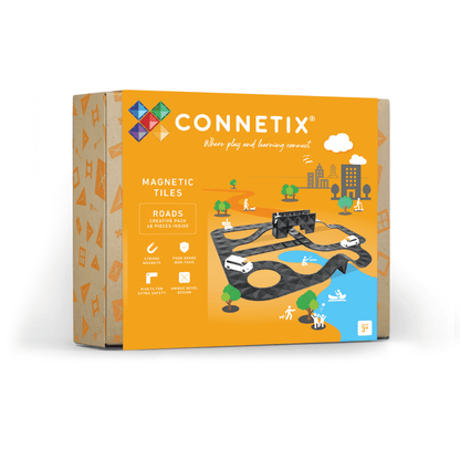 Connetix Roads Creative Pack 48 Piece