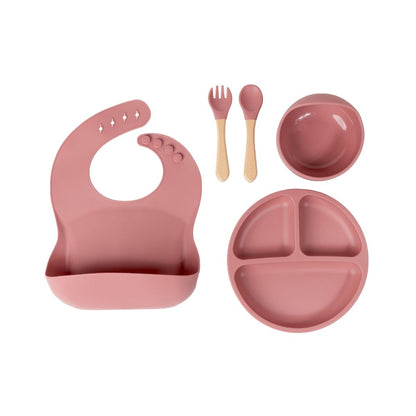 Baby First Silicone Feeding Set