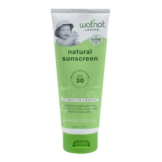 Wotnot Natural Baby Sunscreen 30SPF